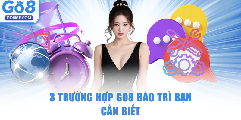 3 trường hợp GO8 bảo trì bạn cần biết